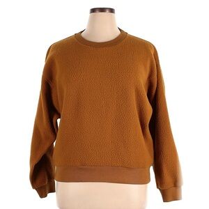 Everlane ReNew Fleece Sweatshirt - Brown